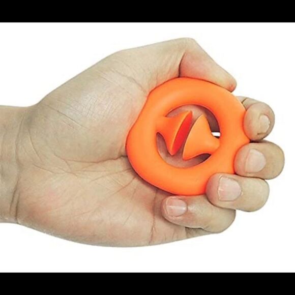 ☀️3/$12☀️ Orange Snapper Stress Relief Sensory Fidget Toy - Picture 4 of 5